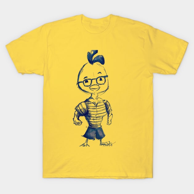 Chicken Swole T-Shirt by Davey4life